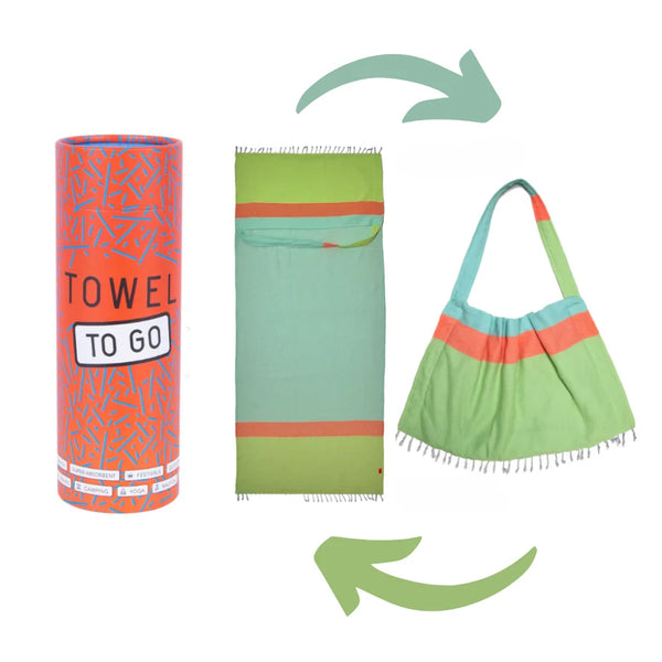 Tropical Tide Towel Bag